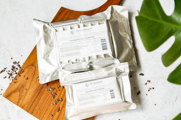 Craft Couverture: High on Happy (60% Dark Chocolate) - Gluten Free, Vegan, Nut-Free - Co Chocolat - Finally, Truly Healthy Chocolates